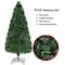 Costway 6ft. Fiber Optic Artificial Christmas Tree, LED Lights